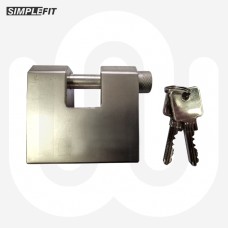 Simplefit Armored Block Lock Shutter Padlock